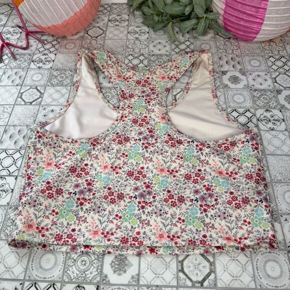 NWT Evolution and Creation Floral Crop Tank Top - Picture 7 of 7